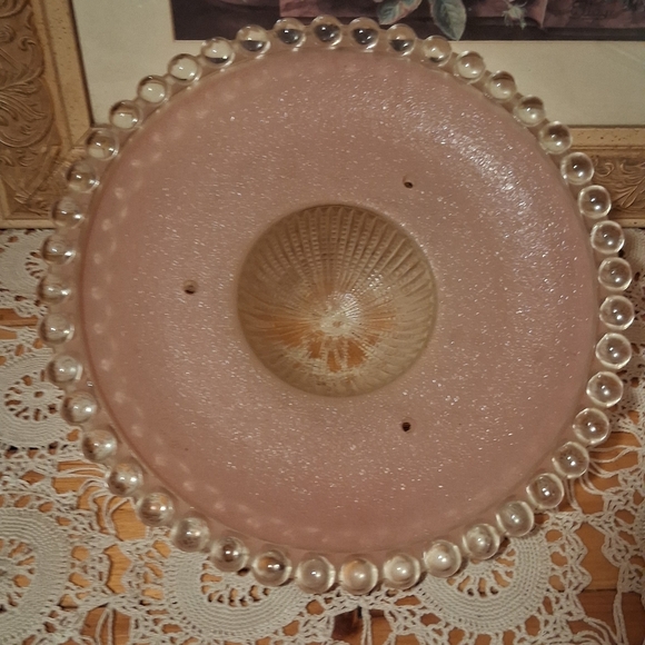 Pink Ceiling Light Fixture - Picture 2 of 2